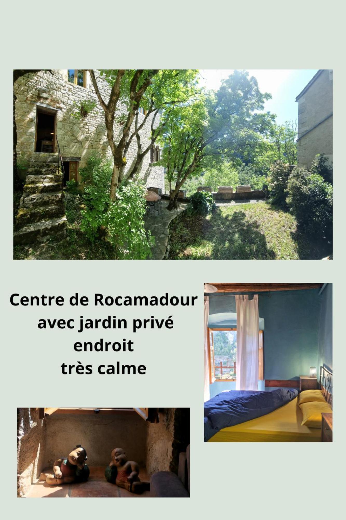 Vila L'Ancienne Ecole De Rocamadour Dans Le Lot Exteriér fotografie